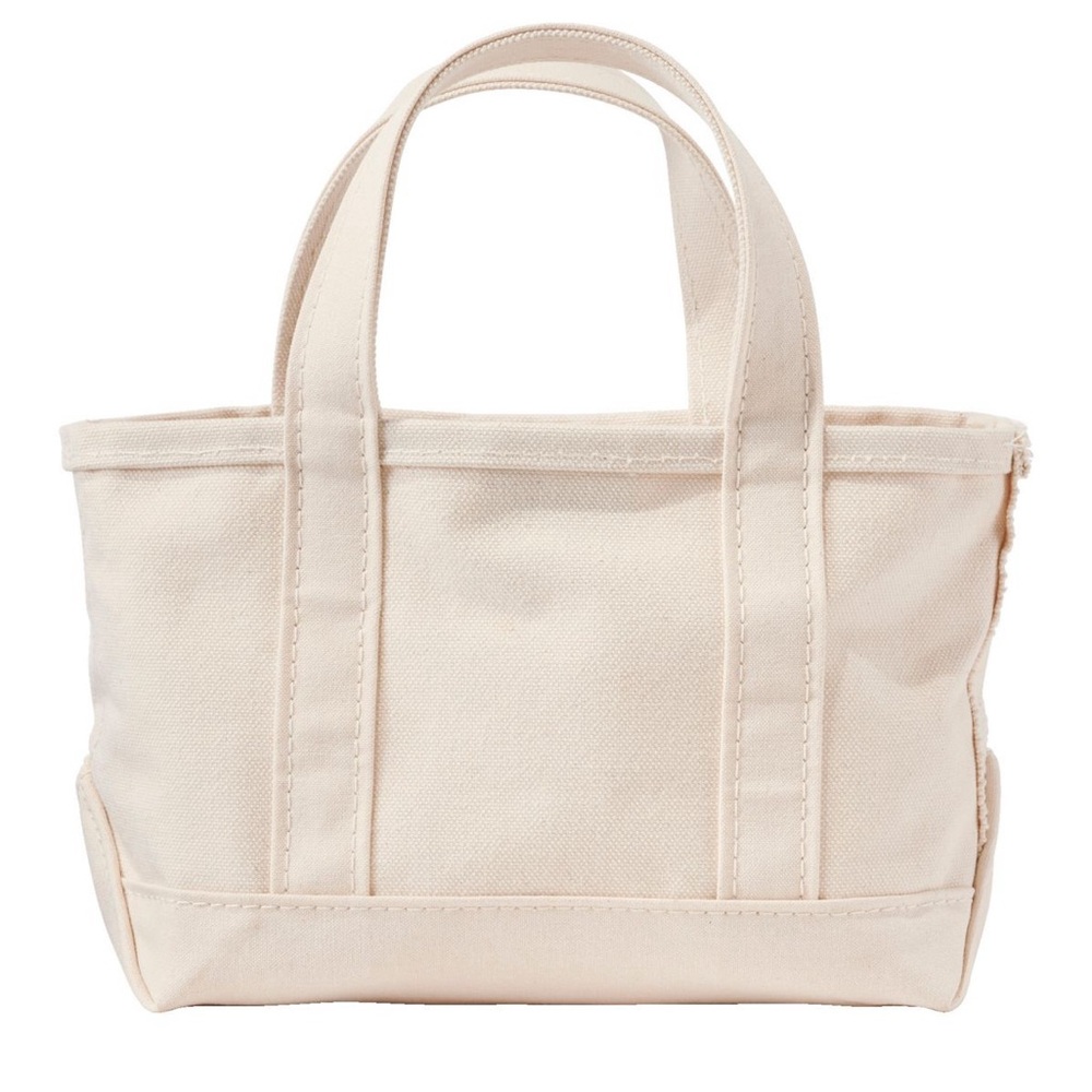 New L.L. Bean Boat and Tote® in Mini, Color Natural